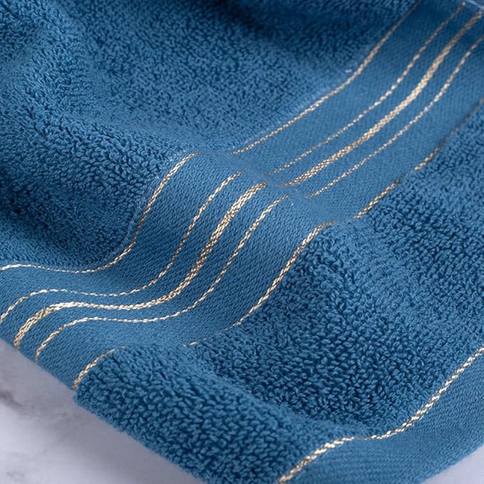 3 Pack Hand Towels for Bathroom, Cotton Soft Absorbent Decorative Hand Towel