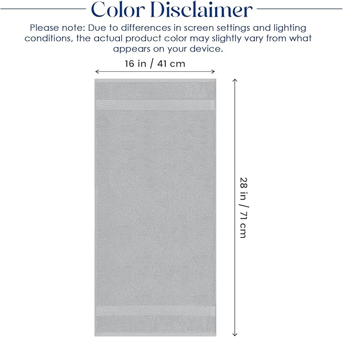 DAN RIVER 6-Pack Premium Hand Towels