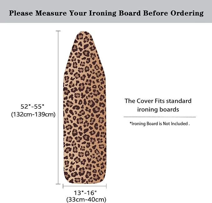 Leopard Print Ironing Board Cover Universal Iron Board Cover