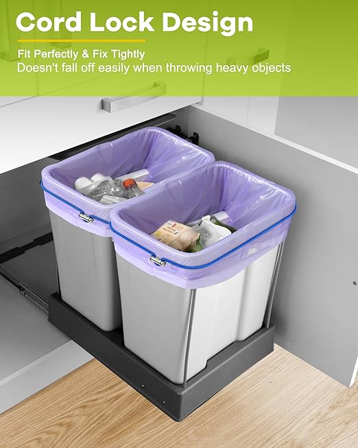 Large Rubber Bands for Trash Can Fits up 40-96 Gallon Extra Large Trash Can