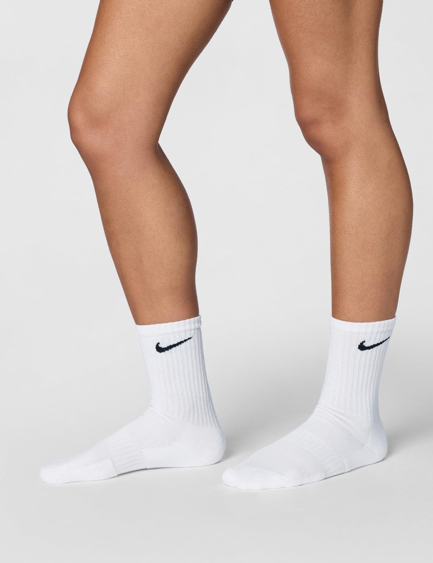 Nike Mens Everyday Cushioned Socks, White/(black), M EU