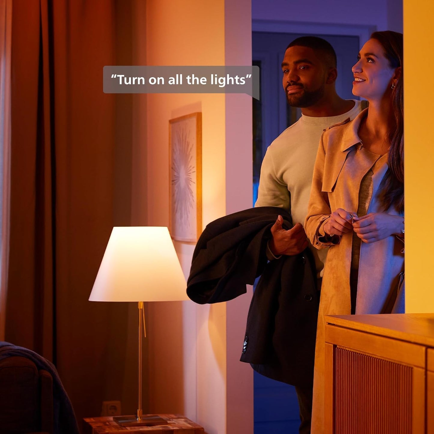 Philips Hue Indoor/Outdoor Holiday 130-Foot Festavia String Lights - 500 Mini Color Changing Smart LEDs - Weatherproof - Control with Hue App - Works with Alexa, Google Assistant and Apple HomeKit