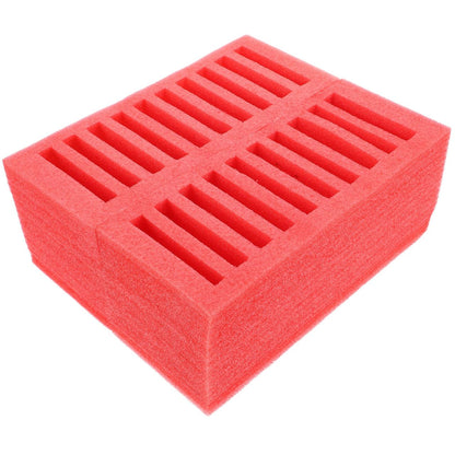 VOSAREA Slot Foam Cell Phone Storage Box Desktop Organizer for Office Classroom School Supplies Essential Mobile Phone Holder for Classroom Desk Organization
