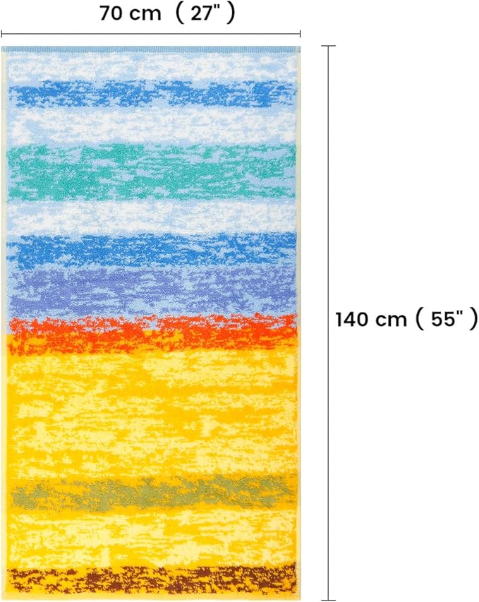 SEMAXE Luxury Bath Towel for Bathroom, 100% Cotton Towel