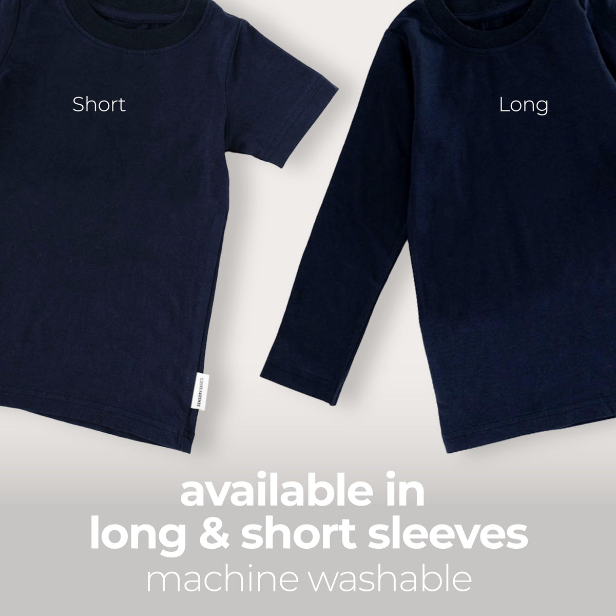 Sensory Basics Compression Tee - Gentle & Calming Compression Shirt for Kids & Teens - Stretchy Sensory Shirt - Organic Cotton & Spandex - Short Sleeve Compression Shirt for Boys & Girls - X-Small