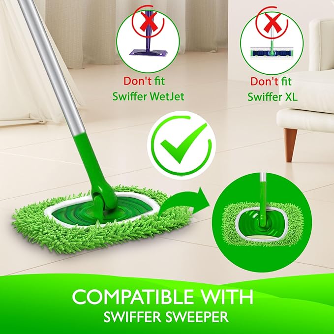 Reusable Wet Pads Refill for Swiffer Sweeper Mop