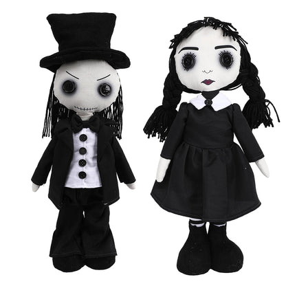 Varuotu 21" Gothic Haunted Doll Scary Living Dead Dolls Creepy Revenge Voodoo Doll Halloween Decoration Toy Gag Gifts
