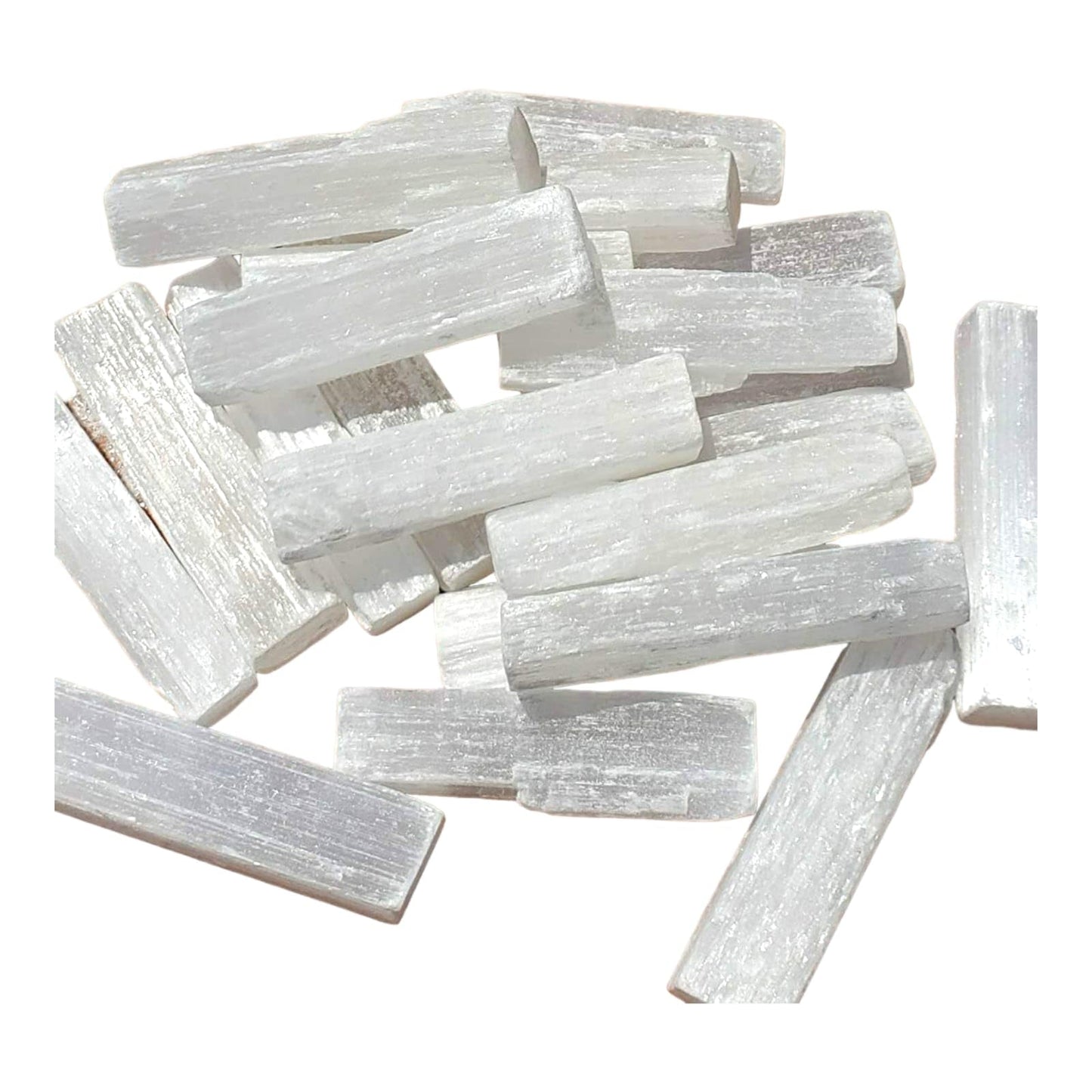 Sawcart Rough Stones Varriation (Selenite, 1 LB)