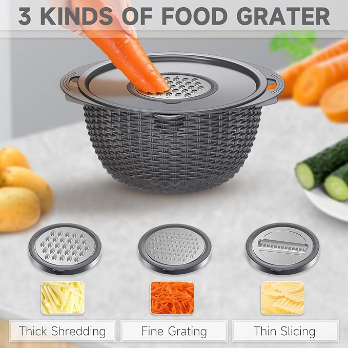 4-1 Colander with Bowl Set