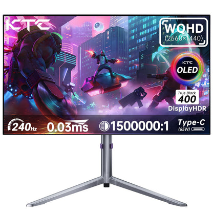 KTC MegPad 32" Smart Portable TV, 4K Touch Screen Portable TV Monitor, Android 13 Google EDLA Certified 8G RAM+128G Storage, Octa-core CPU 9500mAh Battery, Dual 6W Speakers WiFi 6