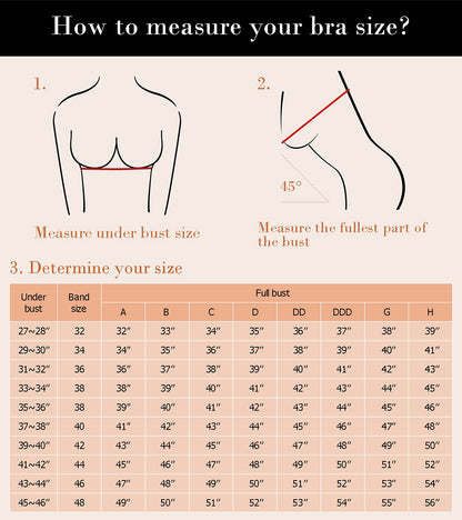 HACI Women's Front Closure Posture Bra Full Coverage Back Support Wireless Unpadded(Beige,38DD)