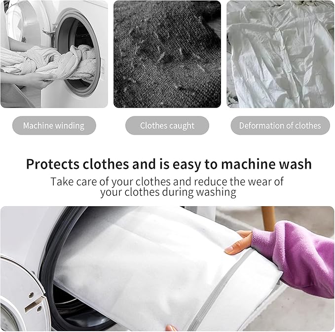 10 Pack Mesh Laundry Bags for Delicates