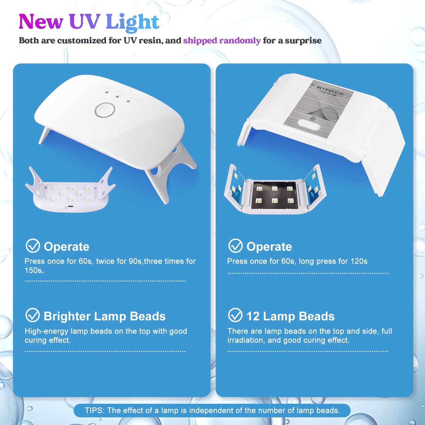 LET'S RESIN UV Resin with Light,Upgraded 200g Crystal Clear&Low Odor,UV Light,Silicone Mat,Ultraviolet Epoxy Resin Hard, Starter Kit for Jewelry,Craft Decor