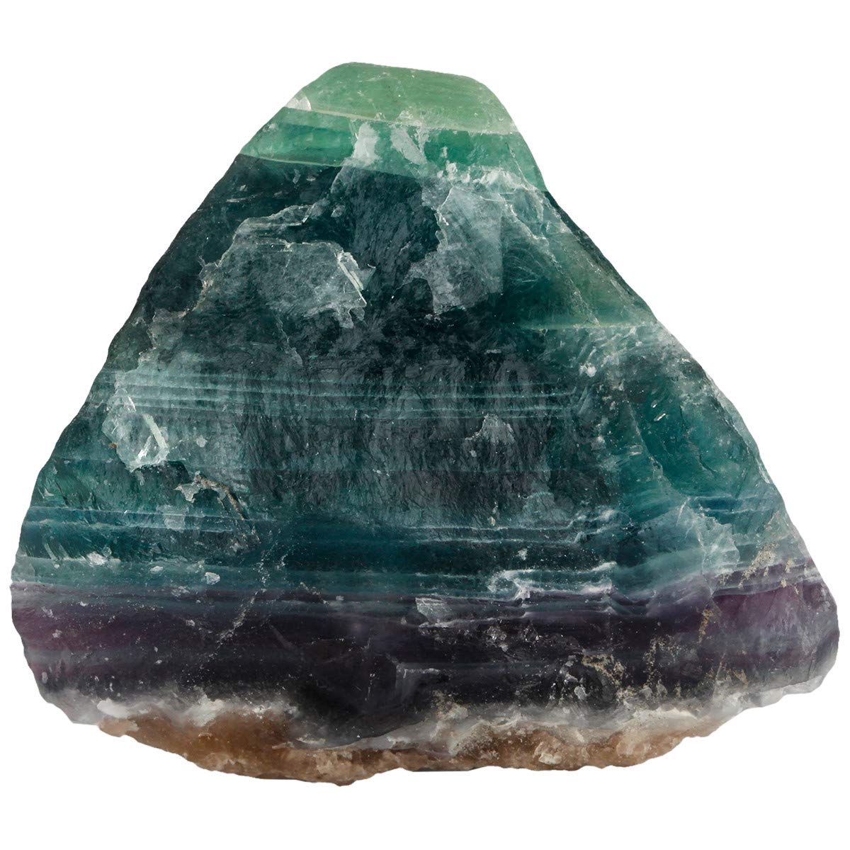 mookaitedecor Natural Raw Green & Purple Fluorite Crystal Stone Mineral Specimen Gemstone for Reiki Healing Home Decoration(0.37-0.7lb)
