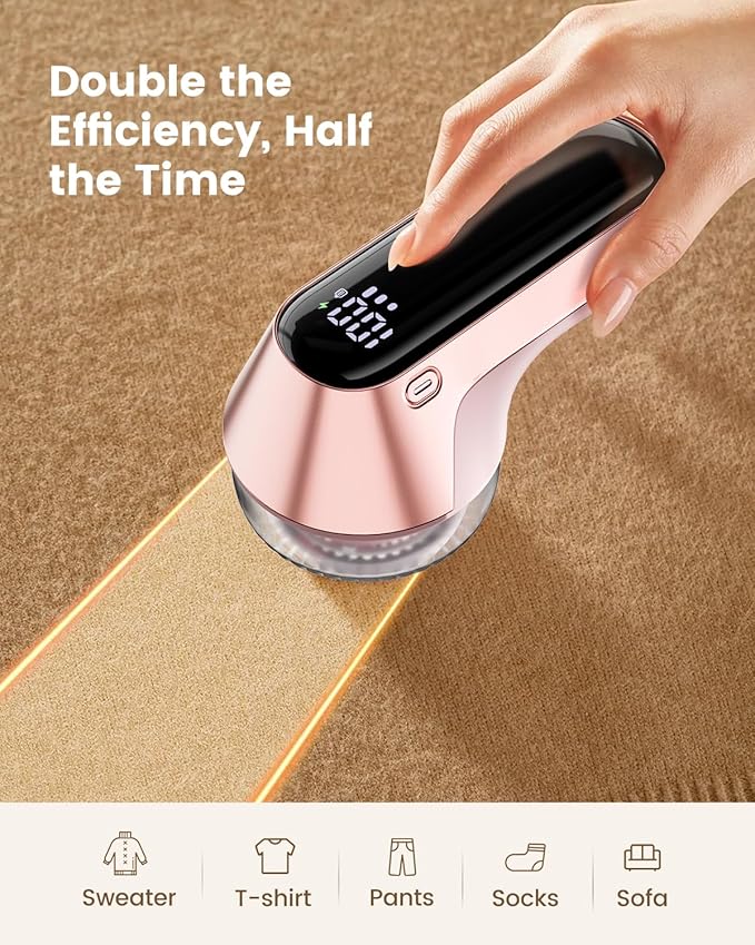 coldSky Fabric Shaver, Rechargeable Lint Shaver