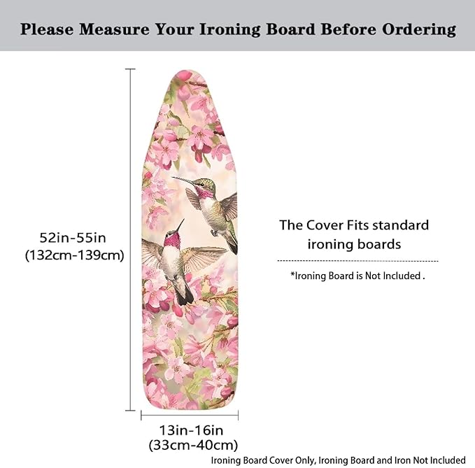Hummingbird Ironing Board Cover
