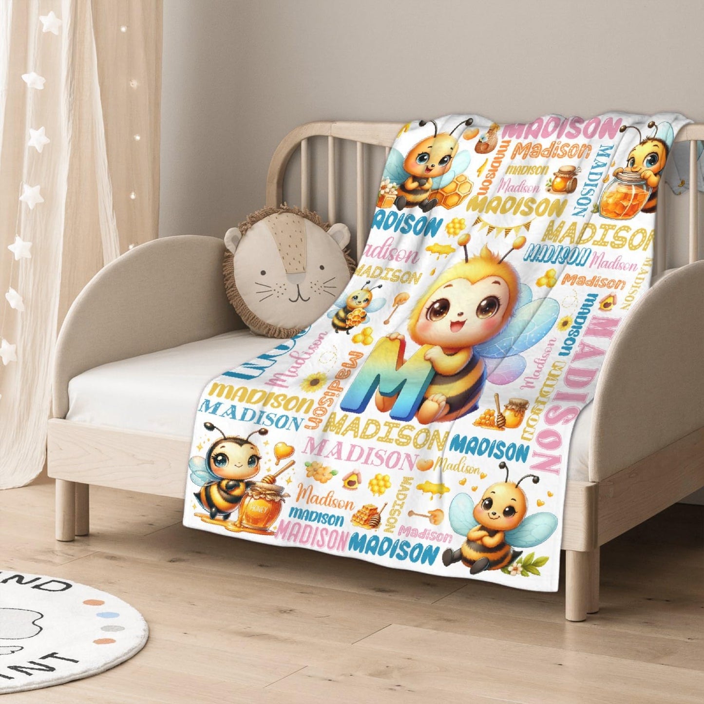 Custom Koala Blanket,Personalized Koala Gifts,Soft Flannel Throw for Bed Sofa,Lightweight,40 x 30in