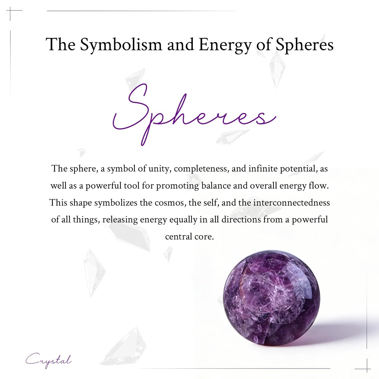 mookaitedecor Natural Amethyst Crystal Ball with Stand, 45-50 mm Decorative Round Stone Sphere Sculpture Figurine for Witchcraft Feng Shui Divination Home Decor