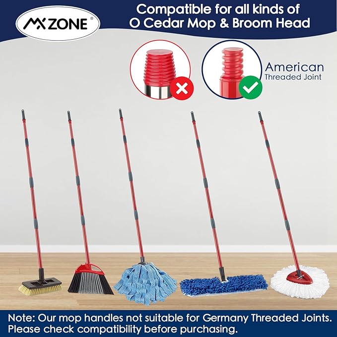 Spin Mop Handle Replacement Compatible