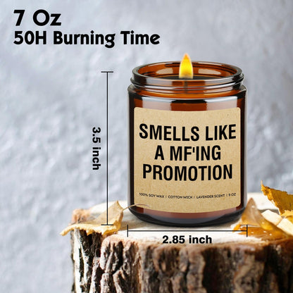 Promotion Gifts for Women, Men, Congratulations Gifts, Congrats New Job Gift, Work Celebration Gift, Job Promotion Present for Coworker, Friend, Boss, Him, HBESTIE Scented Candles