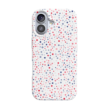 Casely iPhone 17 Case | Blue Stripes | Sunday Best | Compatible with MagSafe | Classic Ultra Slim Design