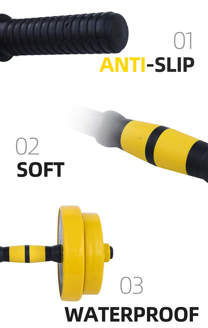 Nice C Weights, Dumbbell Set, Kettlebells, Adjustable Dumbbells, Barbell Weight Set, 20-40-50-70LB 3-in-1 set, Non-Slip, All-purpose