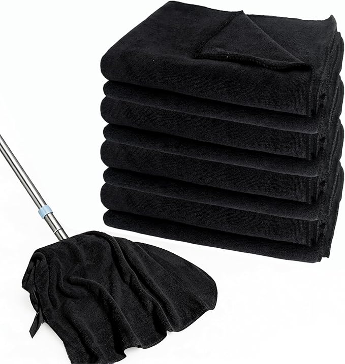 4 Pcs Extra Large Microfiber Cleaning Cloth 30 x 20 Inch Reusable Thick