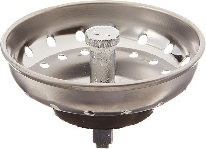 Plumb Pak K22022 Replacement Fixed Post Strainer Basket, Stainless Steel