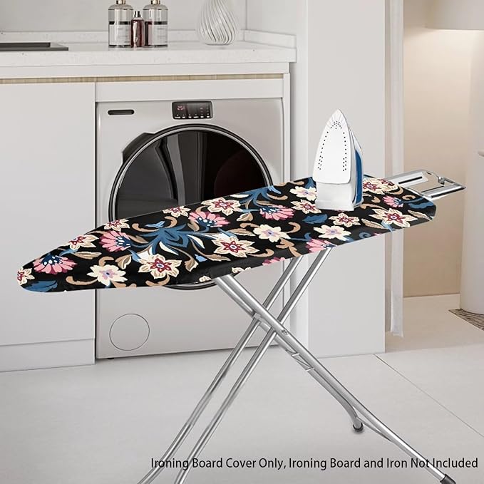 Vintage Flowers Ironing Board Cover and Pad Cover