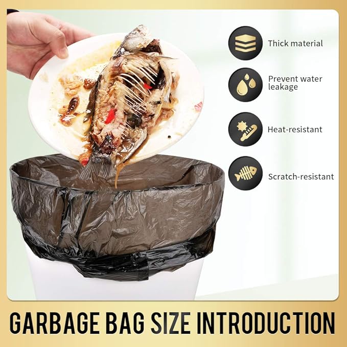 Small Trash Bags 240 Count Garbage Bags SWIHELP Waste Basket Liners