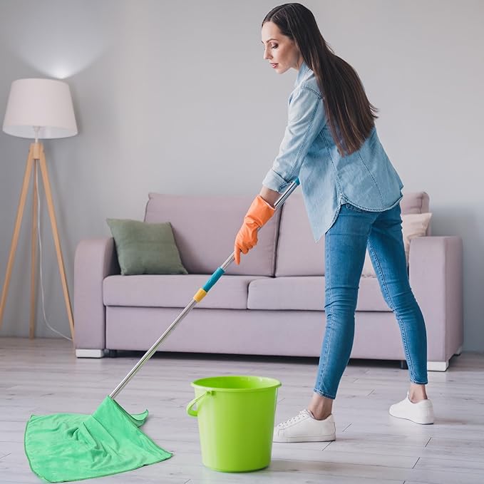 10 Pcs Extra Large Microfiber Cleaning Cloth 30" x 20" Large Floor Microfiber