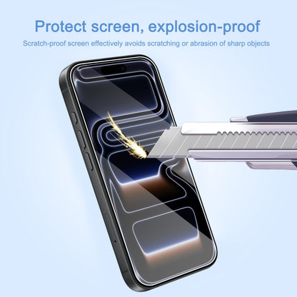 Ailun Screen Protector for iPhone 16 / iPhone 15 / iPhone 15 Pro [6.1 Inch] Display 3 Pack Tempered Glass, Dynamic Island Compatible, Case Friendly [Not for iPhone 16 Pro 6.3 Inch].