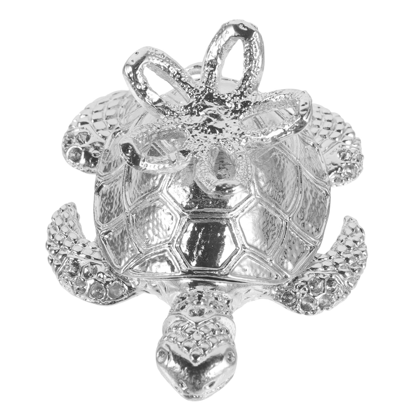 GOOHOCHY Metal Tortoise Crystal Ball Stand Display Base Decorative Shelf Stand for Collectibles Crystal Sphere Holder