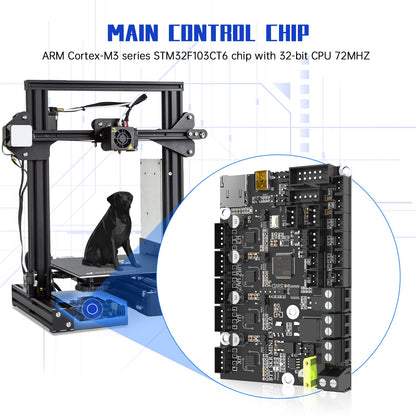 BIGTREETECH SKR Mini E3 V2.0 Control Board 3D Printer Upgrade 32Bit Silent Motherboard Integrated with TMC2209