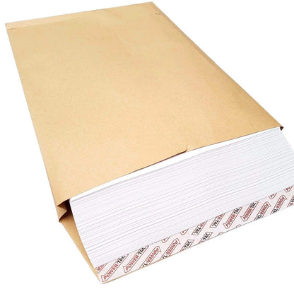 25 x HSD C4 Gusset Envelopes Strong A4 Manilla 25mm Expanding Archive Width Peel & Seal