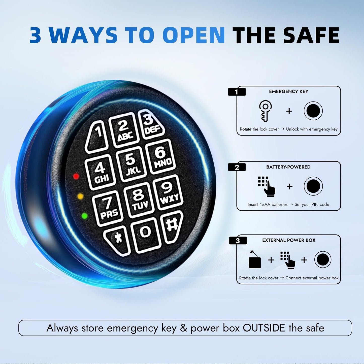 Drop Safe for Business, 9.5 Cuft Double Door Depository Safe with Drop Slot, Heavy Duty 14-Gauge Steel Money Safe with Digital Keypad, Anti-Fishing & Alarm & Fireproof Bag for Home Office Restaurant