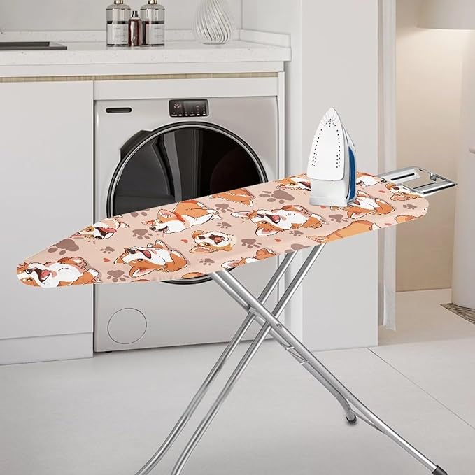 Sprowallow Cute Corgi Ironing Board Cover and Pad