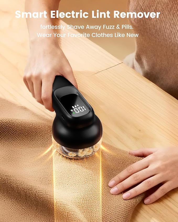 Rechargeable Fabric Shaver, Lint Remover