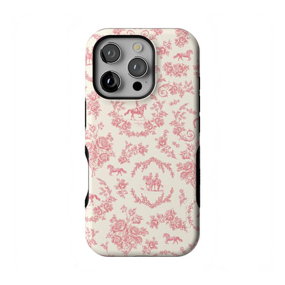 Casely iPhone 16 Pro Case | Fit Check | Neutral Checkerboard | Compatible with MagSafe | Bold Protective Design