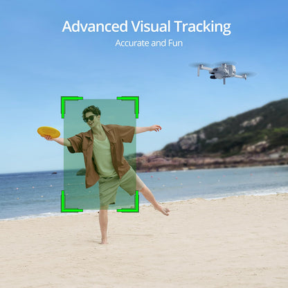 Potensic ATOM GPS Drone with 4K Camera, 3-Axis Gimbal Stabilization, Under 249g, 3 Batteries 96 Mins Flight Time, 6KM Transmission, Visual Tracking/QuickShots/RTH, Camera Drone for Adult Beginner