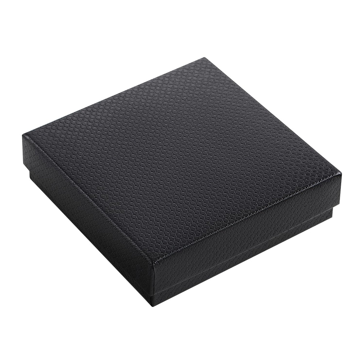 GEFTOL Jewelry Gift Boxes 20 Pack 3.5x3.5x1 Inch Cardboard Jewelry Boxes,Small Gift Boxes for Jewelry Earrings Necklaces Handmade Bangles Bracelets(Black)
