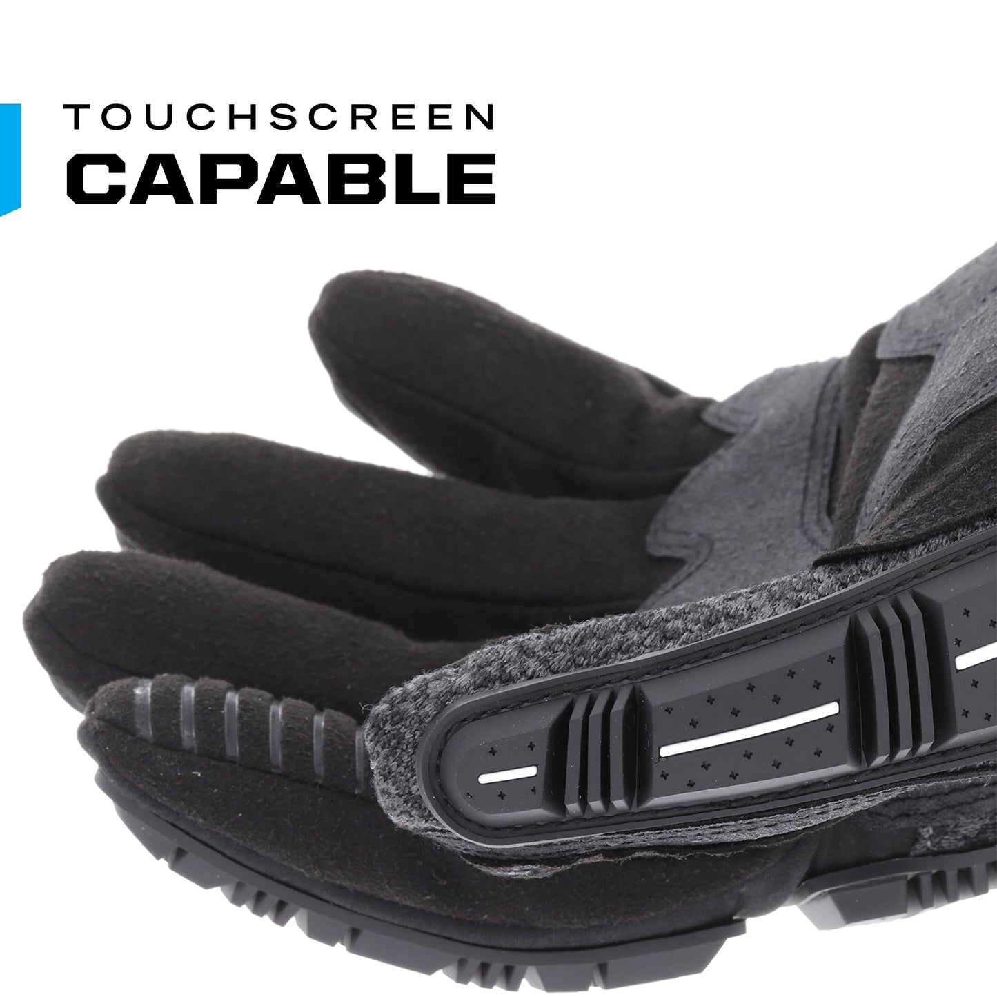 Mechanix Wear ColdWork™ M-Pact Safety Winter Work Gloves (Medium, Black/Grey)