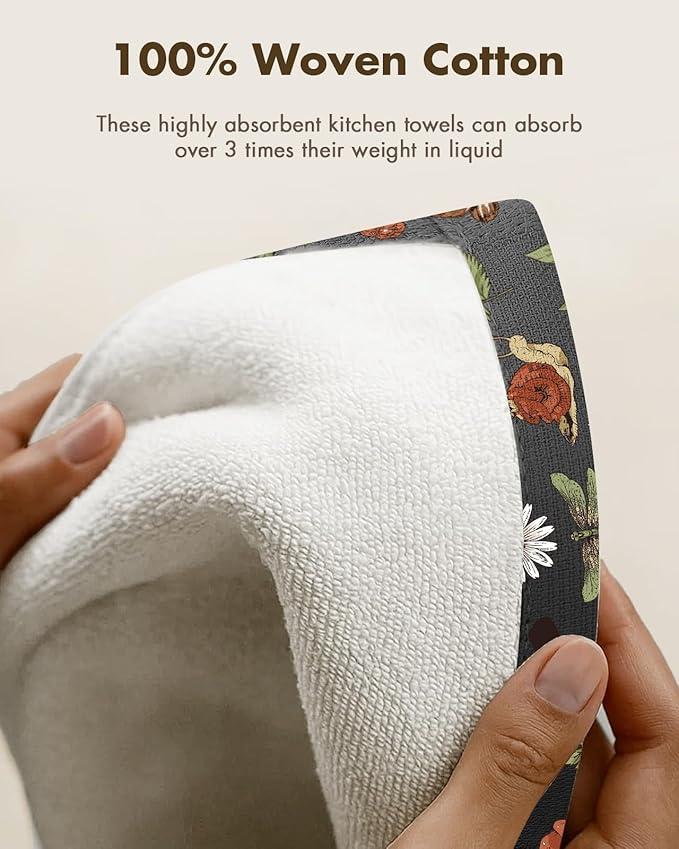 Cotton Kitchen Towels Set of 2