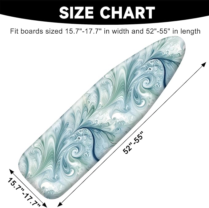 Quick Install Ironing Board Cover 17" x 55" Ironing Board Cover