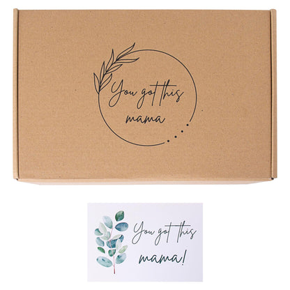 New Mom Care Package After Baby, 7pcs New Mom Gifts Set After Birth, Postpartum Gifts for Mom, After Birth Postpartum Essentials for Mom Kit, Pregnancy Gifts for First-Time Moms, Expecting Mom
