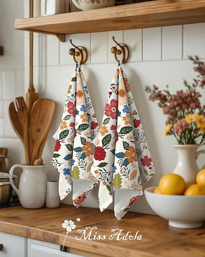 Cotton Kitchen Towels Set of 2