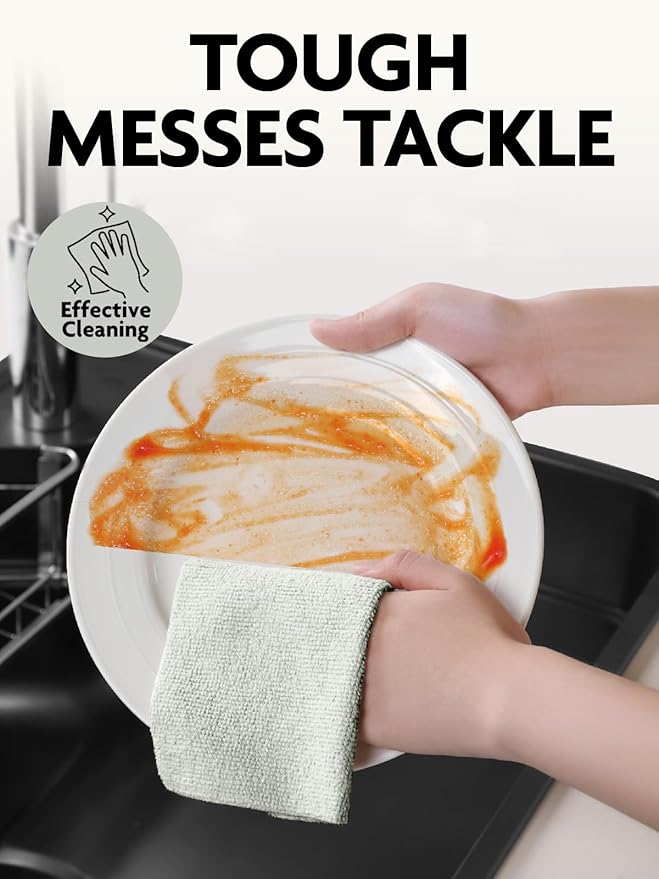 Fantasticlean Tear-Away Dish Cloth- 80 Sheets, 4 Rolls