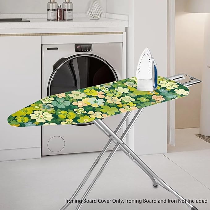 Heavy Duty Ironing Board Cover and Pad Thick Stain Resistant Padding Scorch &