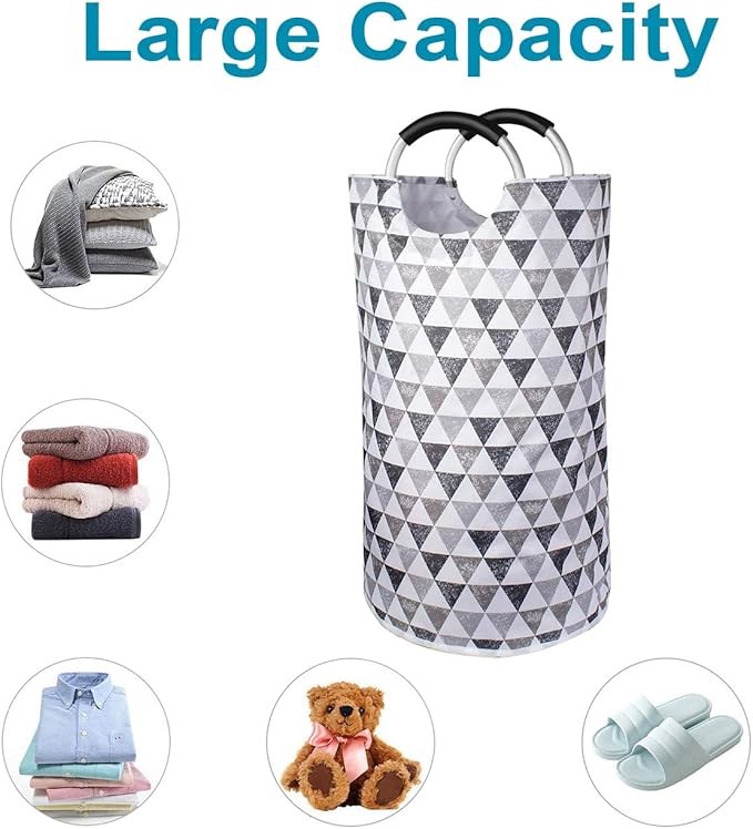 Dalykate Extra Large Laundry Basket 115L Collapsible Oxford Fabric Laundry