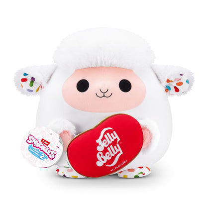Snackles, Series 2, Lamb (Jelly Belly), Plush Toy, Medium (35 cm), Brown Box, (Lamb)